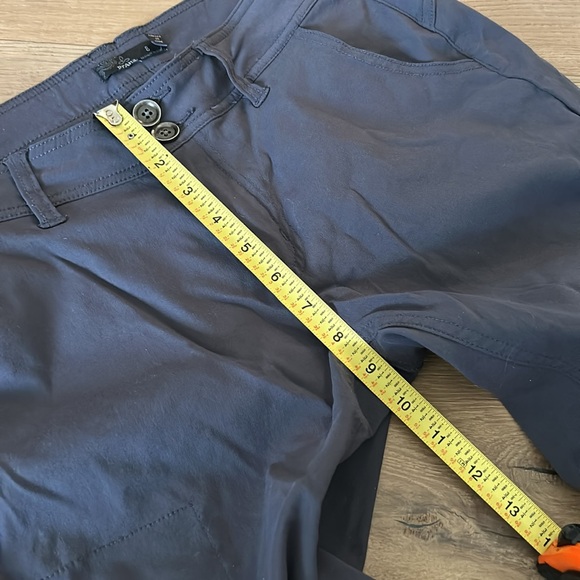 Prana dark grey pants with 2 lengths: full length or capris - Picture 4 of 10